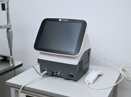 超音波画像診断・眼軸長・角膜厚測定装置 UD-800